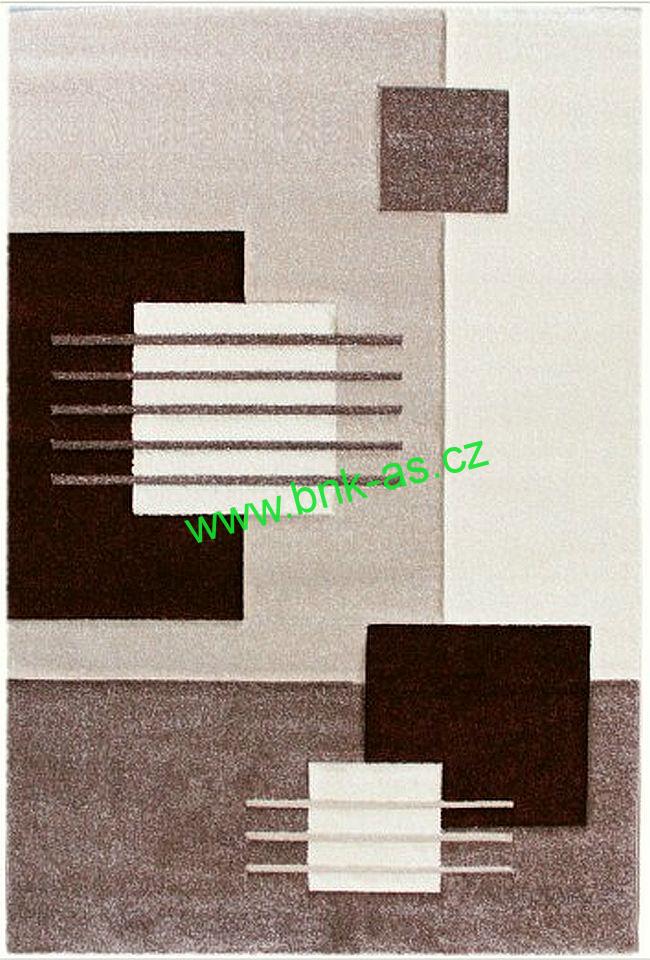 Kusový koberec CASCADA PLUS 6081 beige 240x340cm (plastický vzhled)