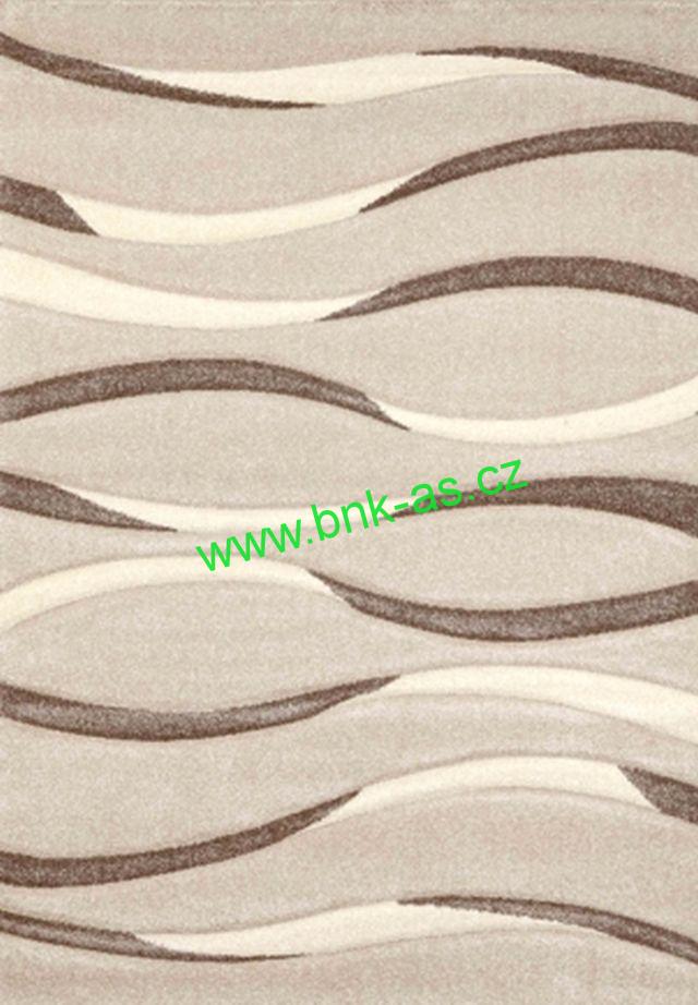Kusový koberec INFINITY NEW 6084 BEIGE 240x340cm (plastický vzhled)