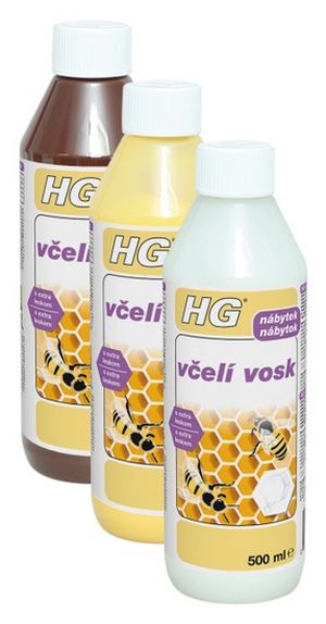 HG Včelí vosk žlutý 0,5l