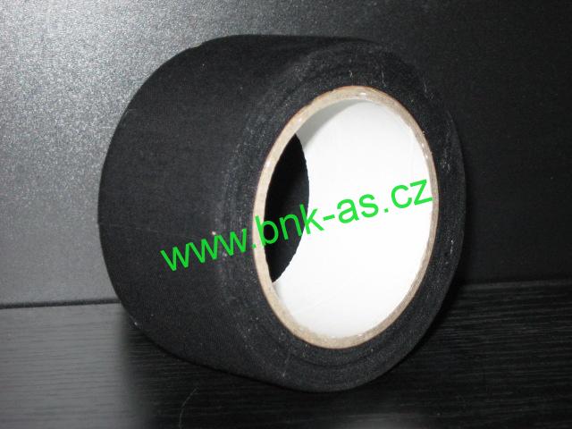 Textilní kobercová páska "lemovka" šíře 48 mm x 10 m černá