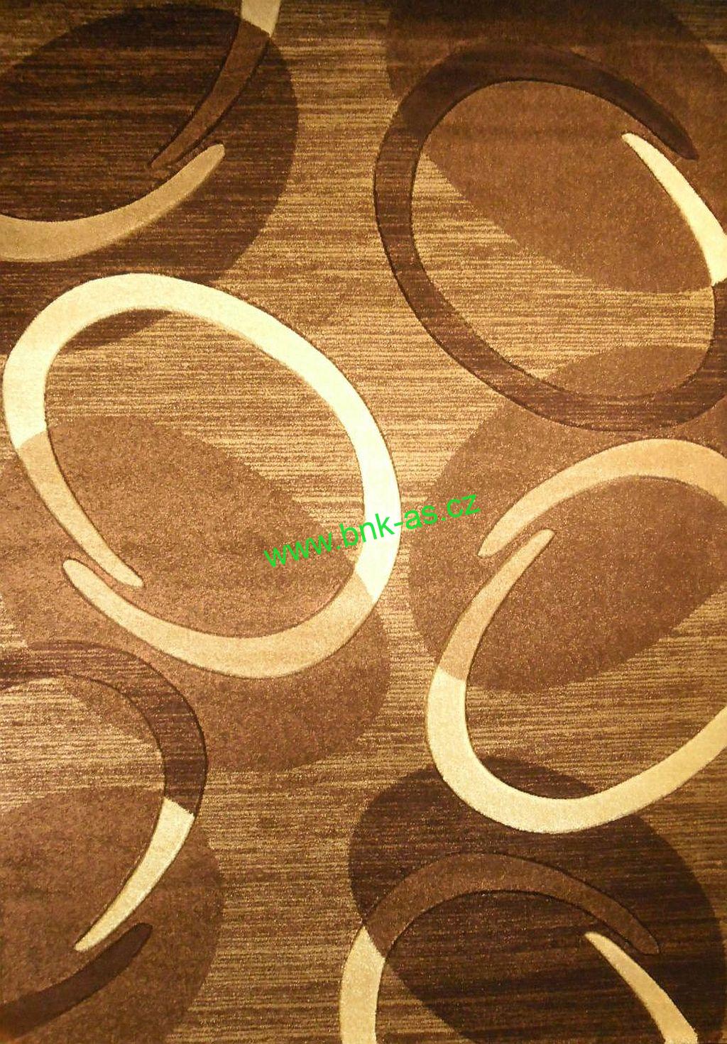 Kusový koberec FLORIDA 9828 Brown 80x150cm