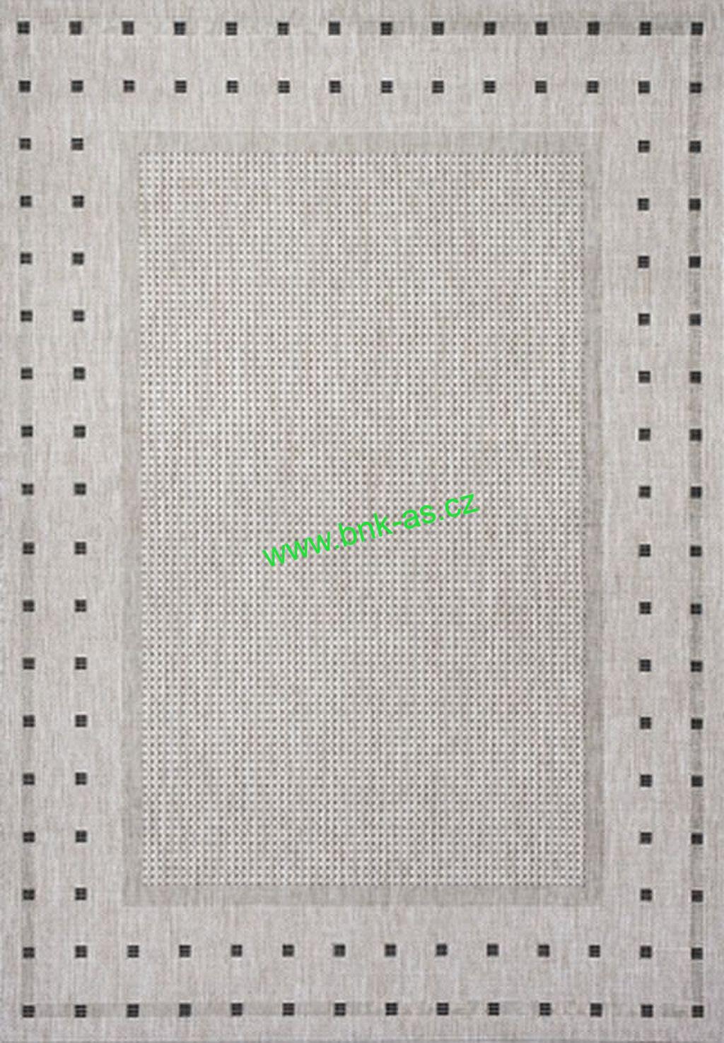 Kusový koberec FLOORLUX 20329 silver/black 120x170cm