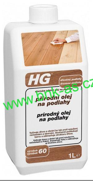 HG přírodní olej na podlahy 1 l