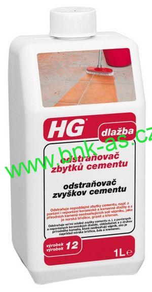 HG Odstraňovač zbytků cementu 1l