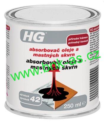 HG Absorbovač oleje a mastných skvrn z přírodního kamene 250 ml