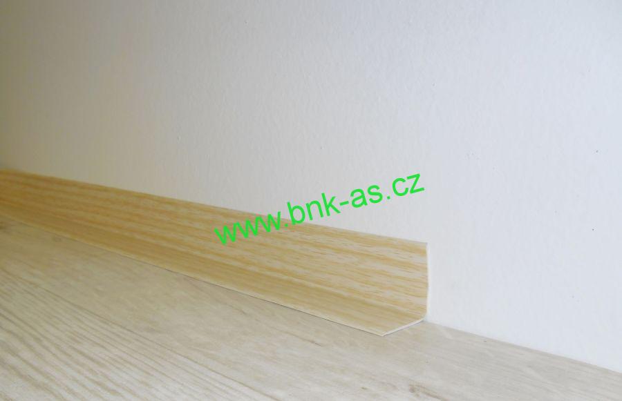 Bolta podlahová lišta 0091 borovice dřevo 30x30mm pvc 1m