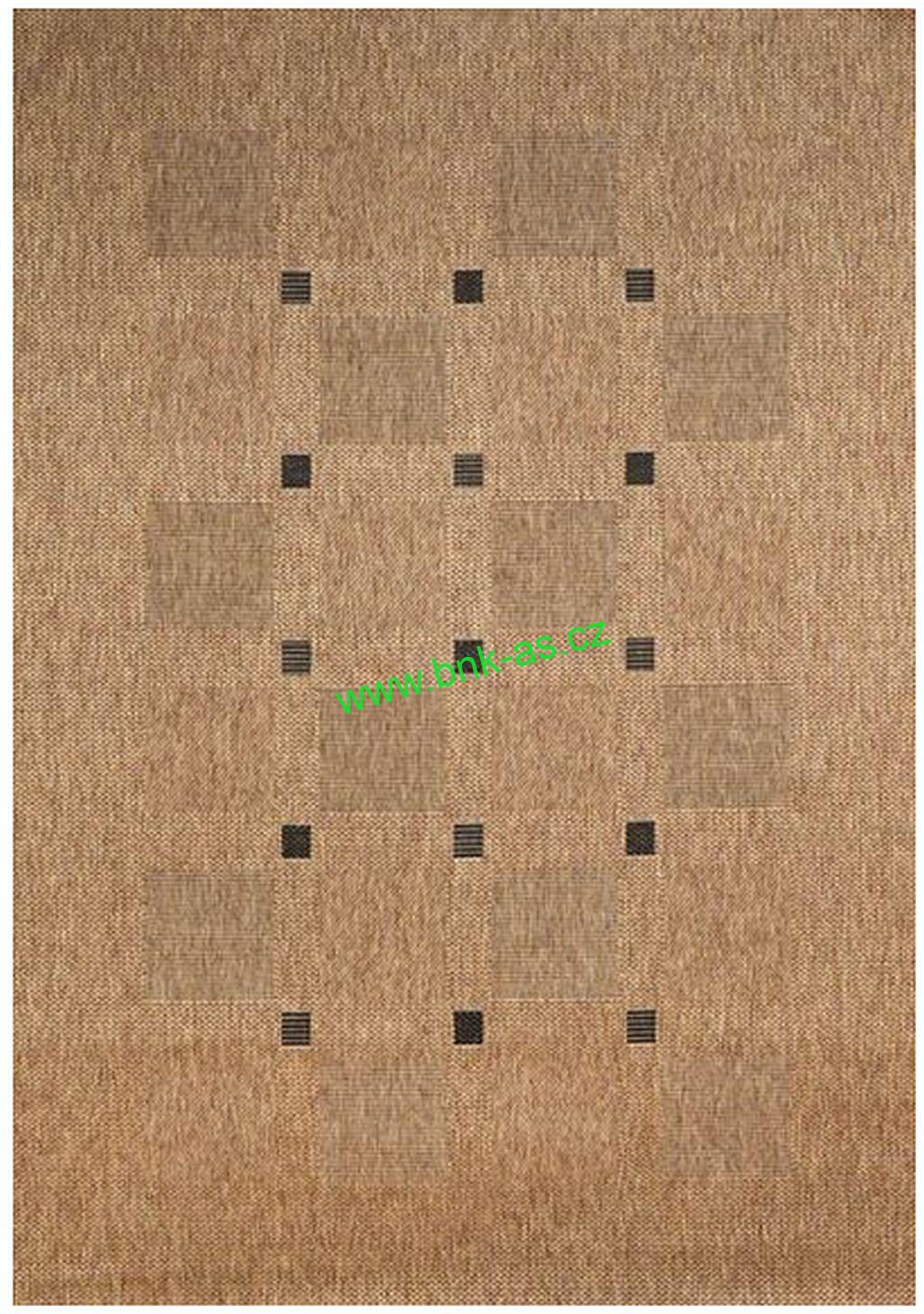 Kusový koberec FLOORLUX 20079 coffee/black 240x330cm