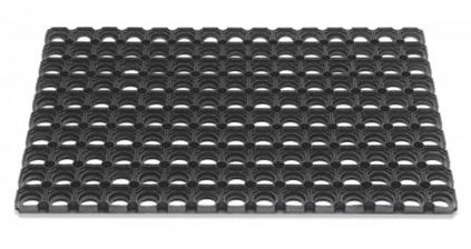 rohož gumová 350 DOMINO 23mm 40x60cm 007 Black