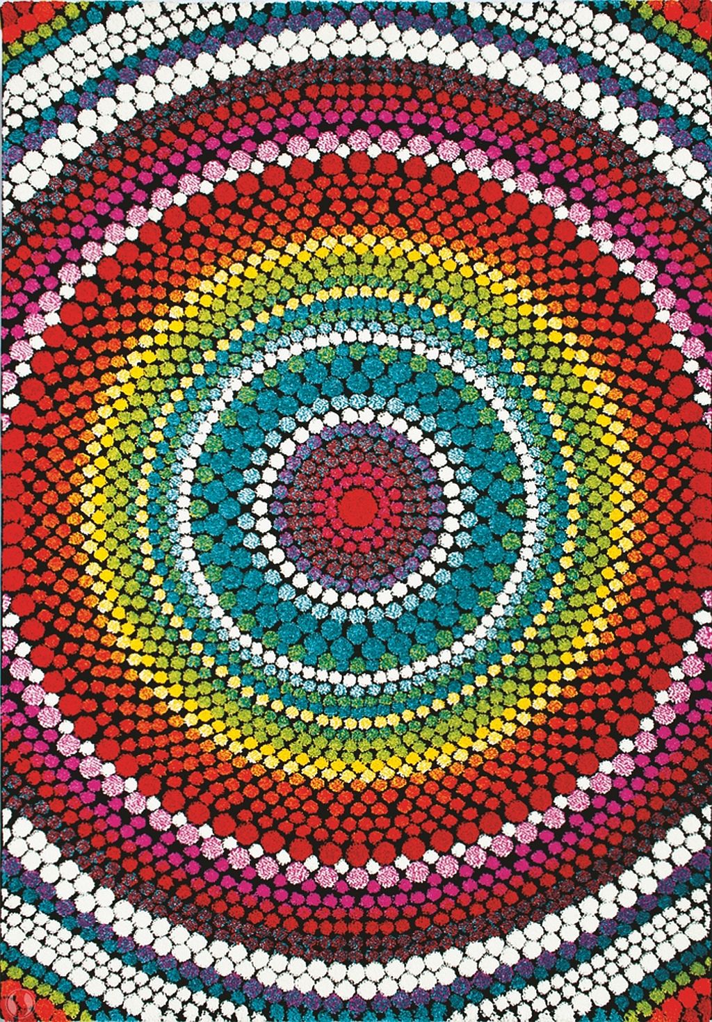 Kusový koberec Relief 22844-110 Multicolor 80x150cm