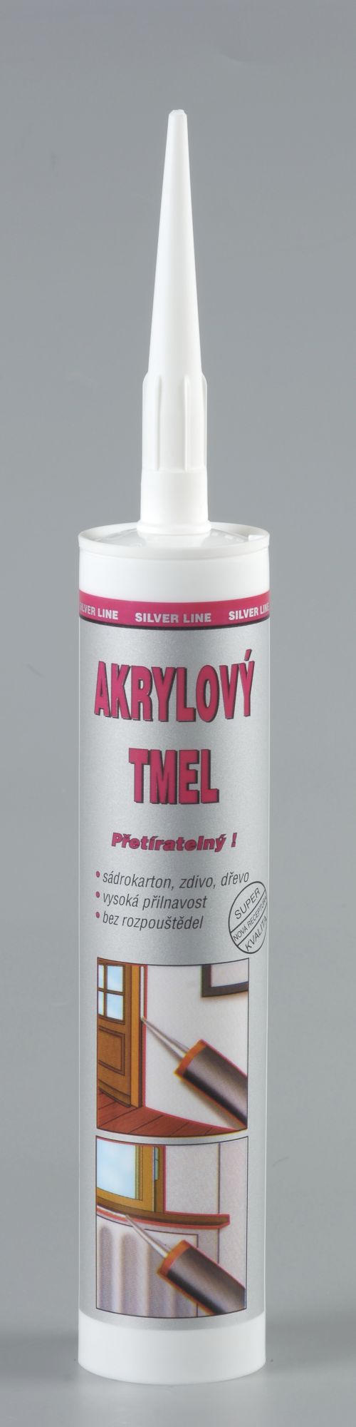 AKRYLOVÝ tmel 310ml bílý Silver