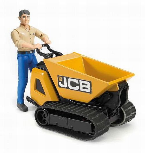 Bruder 62004 Pásový přepravník JCB s figurkou