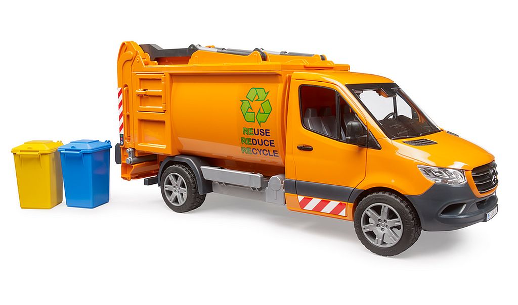 BRUDER 02682 MB Sprinter komunální popelářský vůz