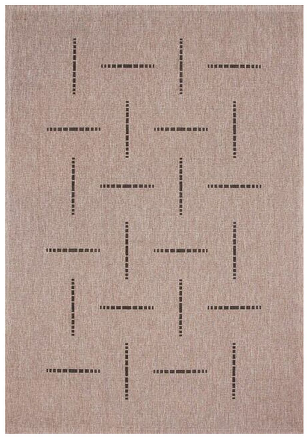 Kusový koberec FLOORLUX 20008 silver/black 120x170cm