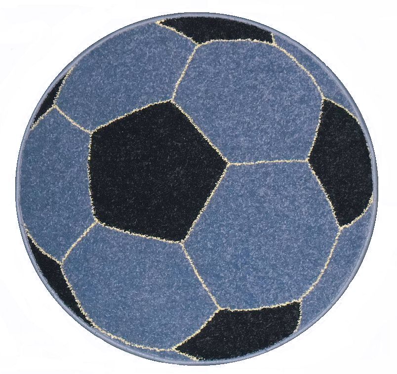 Kusový koberec Kopací míč 80cm kruh