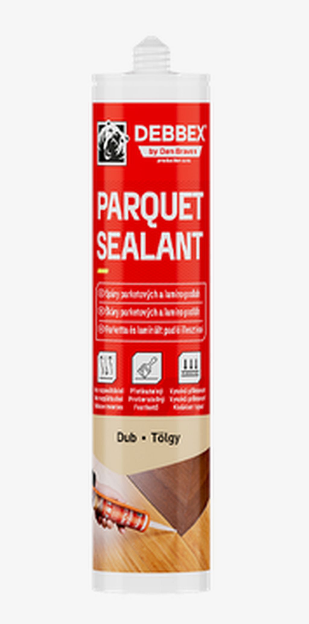 Parketový tmel 280ml Den Braven DUB