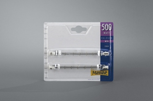 MASSIVE halogenová žárovka 500W, R7S