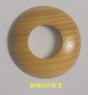 Dřevěná rozeta borovice 1/2" - 23,5 mm - masiv