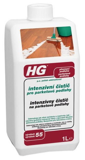HG intenzivní čistič na parketové podlahy 1l