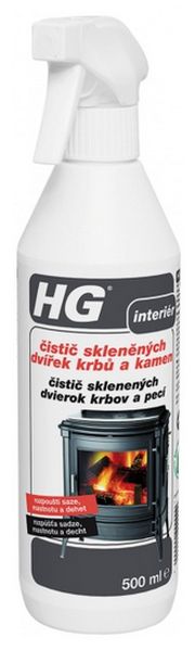 HG čistič skleněných dvířek krbů a kamen 0,5 l