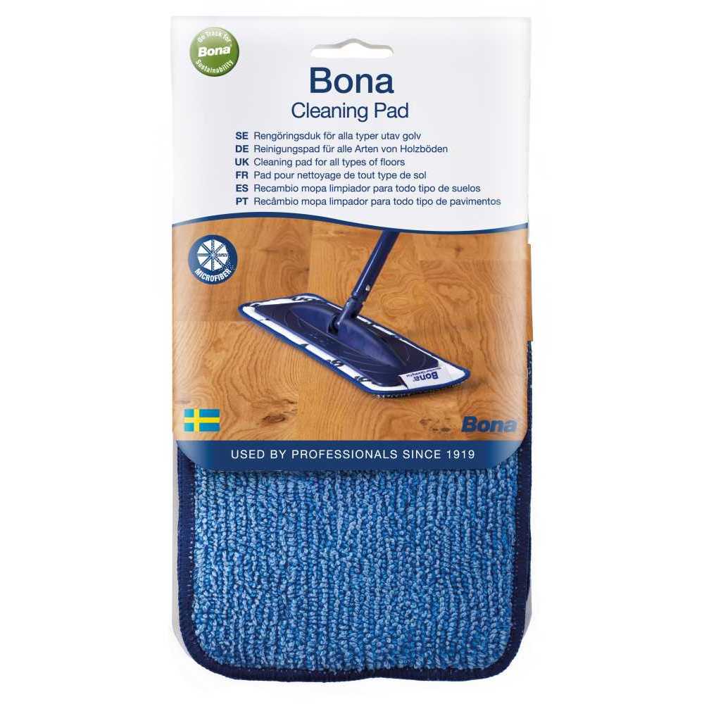 Bona Cleaning čistící pad na podlahy modrý