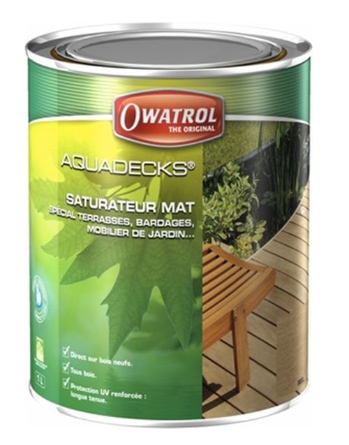 Termowood ošetřující nátěr na dřevo OWATROL AQUATHERM - TEAK 5l