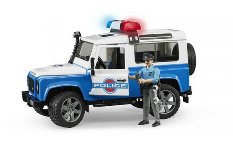 Bruder 02595 Land Rover Defender Policie s policistou