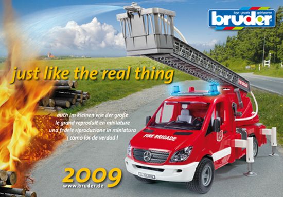 Katalog hraček BRUDER 2009