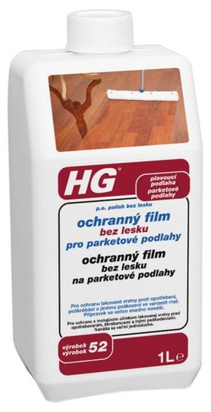HG p.e. polish bez lesku pro parkety a dřevěné podlahy 1l (HG 52)