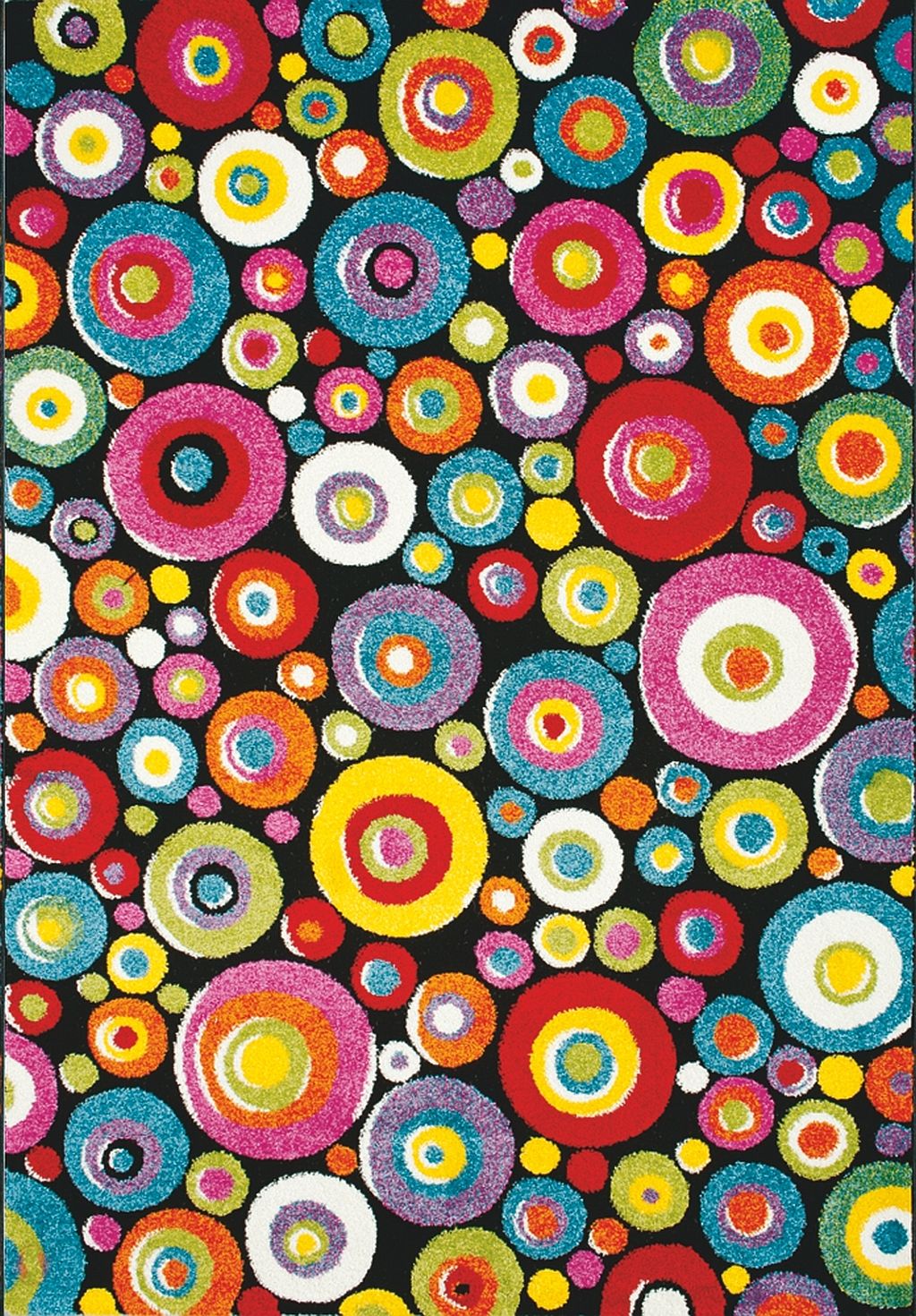Kusový koberec Relief 22842-110 Multicolor 80x150cm (moderní vzor)