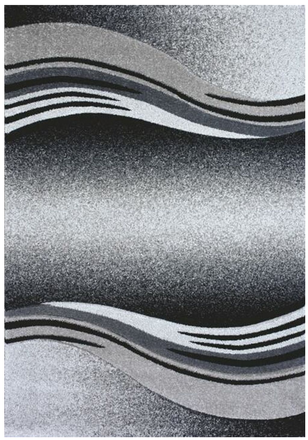 Kusový koberec ENIGMA 9358 GREY 80x150cm (plastický vzhled)