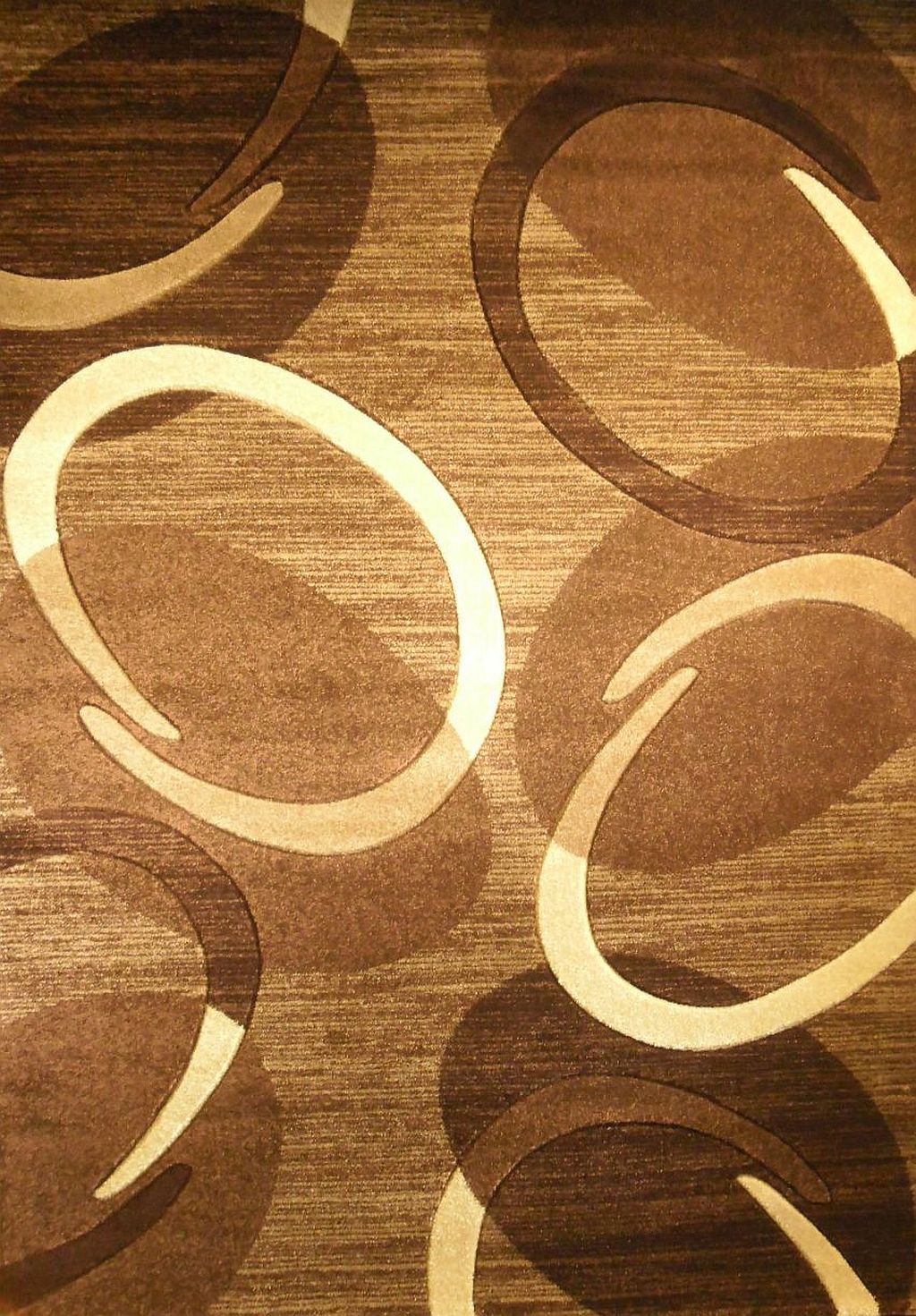 Kusový koberec FLORIDA 9828 Brown 160x230cm (plastický vzhled)
