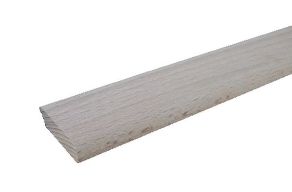Spálenský dřevěná podlahová lišta P 3507 BUK masiv 35x7mm (cena za 1m)