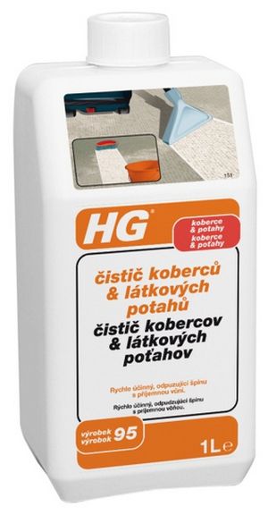 HG čistič koberců a látkových potahů 1l (HG 95)